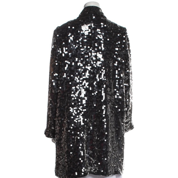 Frances Valentine Sequin Barn Jacket - Size Large - Picture 7 of 10